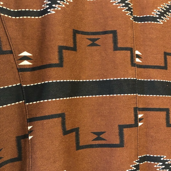 Vintage Circle T Western Blazer Jacket | Aztec Print | Made in USA | Medium - Picture 6 of 13